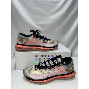 2014 NIKE KD 6 Elite Gold Pink Kevin Durant 642838-100 Mens Size 9  Basketball